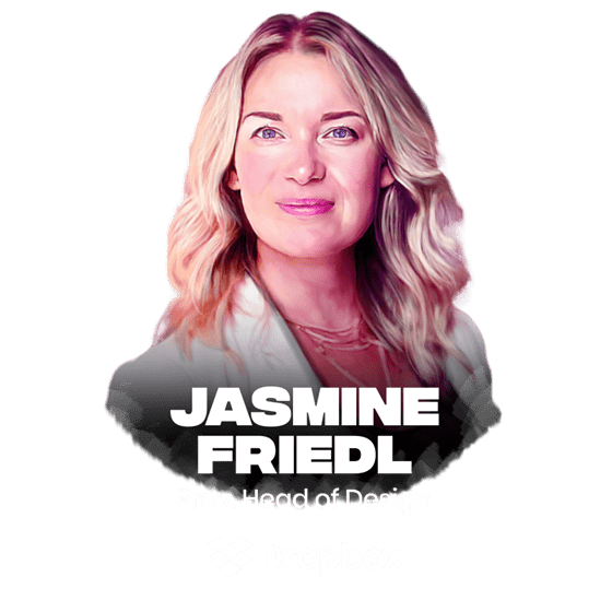 Design Leadership Summit 2022 Jasmine Friedl, Prev. DropBox